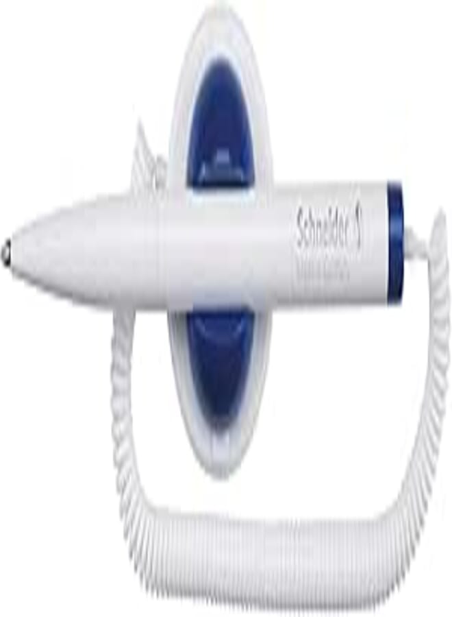 Schneider Ballpoint pen klick-fix-pen blister white (with tele-chain)